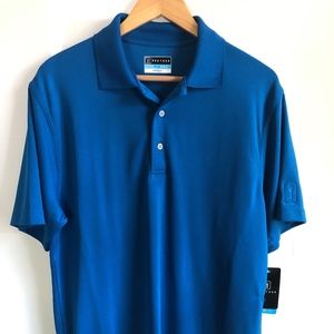 Brand New PGA Tour Men's Polo - Blue